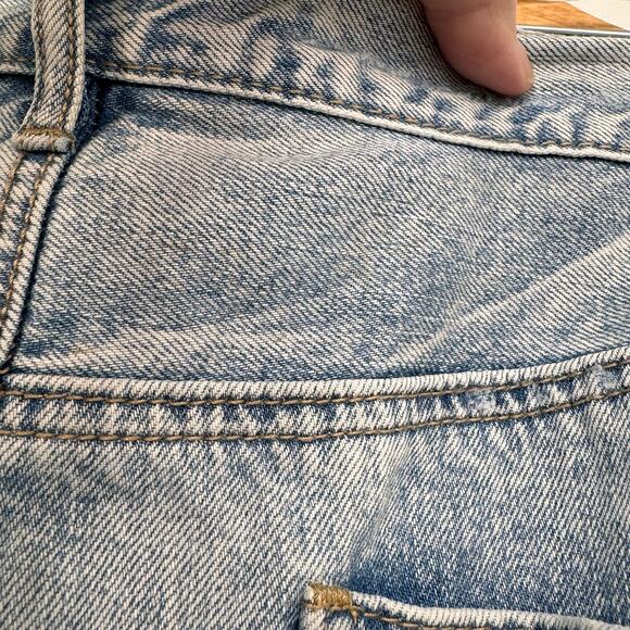 American Eagle Outfitters Pride 90s Boyfriend Jeans Blue Rainbow Casual Size 24 - Picture 8 of 11